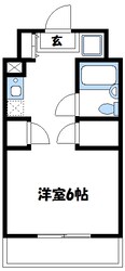 サングリーン南大沢の物件間取画像